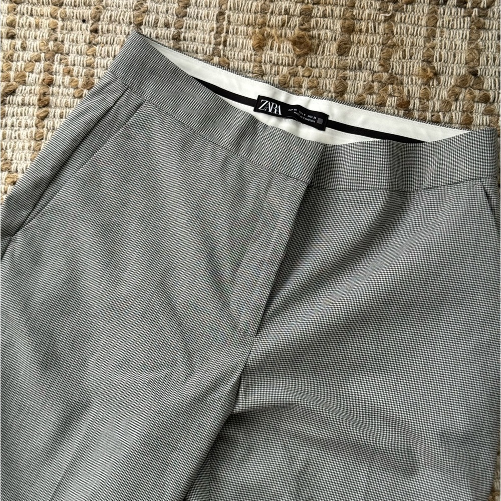 Zara Checkered Slacks
